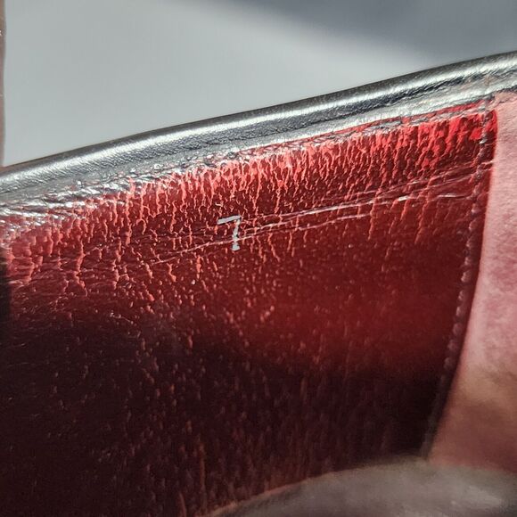 Tod's Loafer Shoes Women's 7 Black Leather Pointed Toe Low Heels Italy - Picture 15 of 15